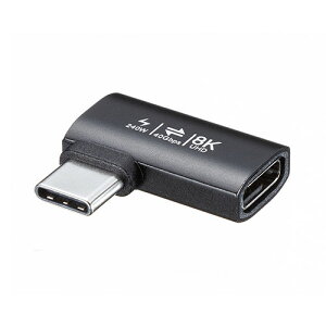 �T�����T�v���C Type-C�ϊ��A�_�v�^ CtoC L�����}�� 40Gbps 240W ASNAD-USB35CCFLY|�p�\�R�� �p�\�R�����Ӌ@�� USB�P�[�u��