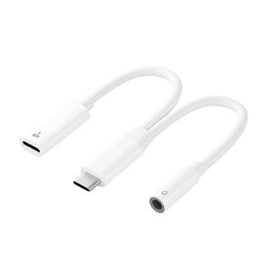 PGA USB-C�[�d�|�[�g�t 3.5mm to USB-C �C���z���ϊ��A�_�v�^ �z���C�g ASNPG-35CCHG02WH|�X�}�[�g�t�H���E�^�u���b�g�E�g�ѓd�b �X�}�[�g�t�H�� ���̑��A�N�Z�T���[