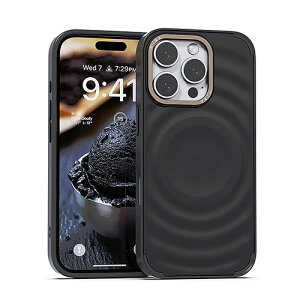 miak �~�A�b�N SCOOP MagSafe�Ή��P�[�X �A�C�X�N���[�����`�[�t�̗��̃f�U�C�� for iPhone 16 Pro �u���b�N�\���x ASNMA27613i16PR|�X�}�[�g�t�H���E�^�u���b�g�E�g�ѓd�b iPhone iPhone16�V���[�Y �P�[�X