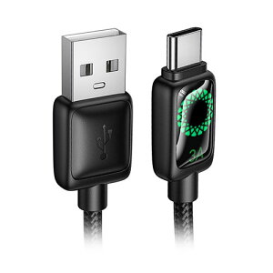 hoco. U146 POWER LED Type-C�P�[�u�� LED�����Œʓd�m�F �ő�36W�Ή��E480Mbps�ʐM ASNU146-AC-BK|�X�}�[�g�t�H���E�^�u���b�g�E�g�ѓd�b �X�}�[�g�t�H�� �P�[�u��
