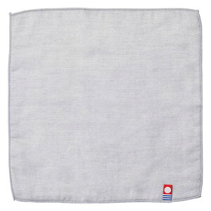 【10枚セット】 今治ガーゼ&パイル ミニハンカチ グレー 約220×220mm 日本製 ASN22554217X10|雑貨・ホビー・インテリア 雑貨 タオル・バスタオル・フェイスタオル