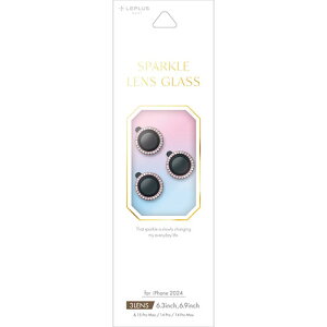 LEPLUS NEXT iPhone 16 Pro/16 Pro Max YیtB SPARKLE LENS GLASS sN ASNLN-IP24FGLENSWPK|X}[gtHE^ubgEgѓdb iPhone iPhone16V[Y یtB