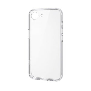 エレコム iPhone 16e ハイブリッドガラスケース 極限 メタルステッカー付 クリア ASNPM-A25SHVCGKCR|スマートフォン・タブレット・携帯電話 iPhone iPhone16シリーズ ケース