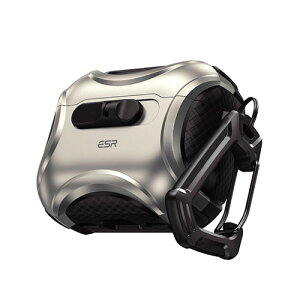 ESR Cyber MagSafe�Ή��t���b�N���b�N�P�[�X for AirPods Pro 3 �`�^�j�E�� ASNES28014APP3|�X�}�[�g�t�H���E�^�u���b�g�E�g�ѓd�b iPhone AirPods�p�A�N�Z�T��