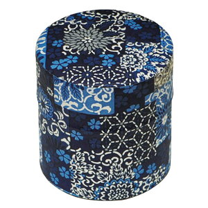 ヤマコー てまひま工房 お茶缶 ぽッ・かん 藍市松 S ASNyamaco79204|雑貨・ホビー・インテリア キッチン雑貨 タンブラー・マグカップ・コップ・グラス