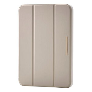 �G���R�� iPad mini(A17 Pro) �t���b�v�P�[�X ���^�y�� CHIC STYLE �X���[�v�Ή� �O���[�W�� ASNTB-A25SWVJM3GB|�X�}�[�g�t�H���E�^�u���b�g�E�g�ѓd�b iPad iPad�P�[�X