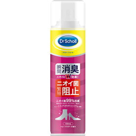 【5セット】 Scholl's Wellness ドクターショール 消臭・抗菌 靴スプレー BP(ベビーパウダーの香り)150mL ASNdrscholl03566X5|雑貨・ホビー・インテリア 雑貨 靴・シューケア・消臭防臭・防水・修理用品