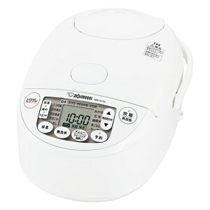 象印 IH炊飯ジャー 極め炊き(5.5合) 豪釜沸騰・黒まる厚釜 ホワイト 日本製 ASN22540606|家電 キッチン家電 炊飯器