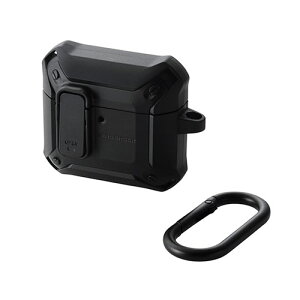 GR AirPods 4p ZEROSHOCK Lock ubN ASNAVA-AP06ZEROLBK|X}[gtHE^ubgEgѓdb iPhone AirPodspANZT
