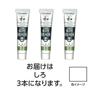 【3本×5セット】 ターナー色彩 アクリルガッシュ ジャパネスクカラーシリーズ 20ml 301しろ ASNTURNER108490X5|雑貨・ホビー・インテリア ホビー アート・手芸・ハンドメイド