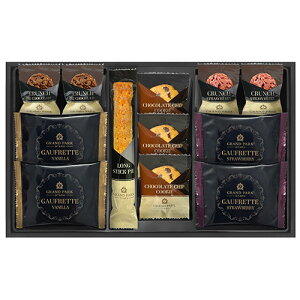 グランドパーク小樽監修 スイートセレクション ロングスティックパイ、ゴーフレット2種、チョコクランチ2種、チョコチップクッキー ASNOTR-20|食品 菓子