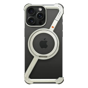 HACRAY ハクライ 360 RingStandバンパー for iPhone 15 Pro Max アルミ・シルバー ASNHR26886i15PM|スマートフォン・タブレット・携帯電話 iPhone iPhone15シリーズ ケース