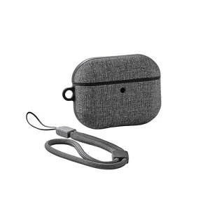 �G���R�� AirPods Pro 3 �t�@�u���b�N�^�b�`�P�[�X MagSafe�[�d�ɑΉ� �Ȃ߂炩�Ŏ�ɓ���ގ��� �O���[ ASNAVA-AP07CCGY|�X�}�[�g�t�H���E�^�u���b�g�E�g�ѓd�b iPhone AirPods�p�A�N�Z�T��