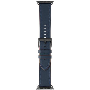 LEPLUS NEXT Apple Watch 42(Series 1,2,3)/44/45/46/49mm �o���h CORVIN �x�[�V�b�N���U�[�o���h �l�C�r�[ ASNLN-AW49B16NV|�X�}�[�g�t�H���E�^�u���b�g�E�g�ѓd�b iPhone Apple Watch�p�A�N�Z�T��