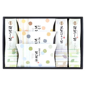 【3セット】 山田園 静岡茶と豆菓子詰合せ ASNYMD-MG-EX3|食品 飲料