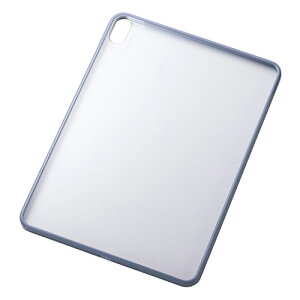 �G���R�� 11�C���`iPad Air(M3/M2) �N���A�P�[�X �y�� �J���[�G�b�W �w�ʃN���A �u���[�O���[ ASNTB-A25MTSLOBG|�X�}�[�g�t�H���E�^�u���b�g�E�g�ѓd�b iPad iPad�P�[�X