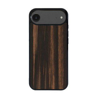 Man & Wood �V�R�؃P�[�X for iPhone 17 Air Ebony ASNI28098i17A|�X�}�[�g�t�H���E�^�u���b�g�E�g�ѓd�b iPhone iPhone17�V���[�Y �P�[�X