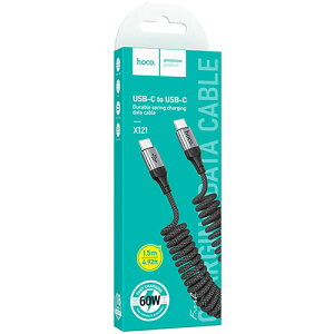 hoco. X121 PD60W XvOP[u 40cm`Œ1.5m܂ŐLkR ASNX121-CC-BK|X}[gtHE^ubgEgѓdb X}[gtH P[u