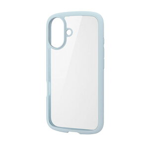 �G���R�� iPhone 16 �n�C�u���b�h�P�[�X TOUGH SLIM LITE �t���[���J���[ ���C�g�u���[ ASNPM-A24ATSLFCBU|�X�}�[�g�t�H���E�^�u���b�g�E�g�ѓd�b iPhone iPhone16�V���[�Y �P�[�X