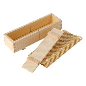 ヤマコー てまひま工房 巻き寿司セット ハーフカット溝付き ASNyamaco87179|雑貨・ホビー・インテリア キッチン雑貨 食器・カトラリー