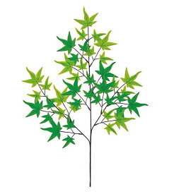 70cm カエデスプレイ(42) [ONSLESP1295] |人工観葉植物 フェイクグリーン 造花 アーティフィシャルフラワー 装飾 飾付 デコレーション 飾り イベント パーティー フラワーアレンジメント 花材 インテリア 店舗装飾 ディスプレイ 室内装飾 飾り付け カエデ スプレイ