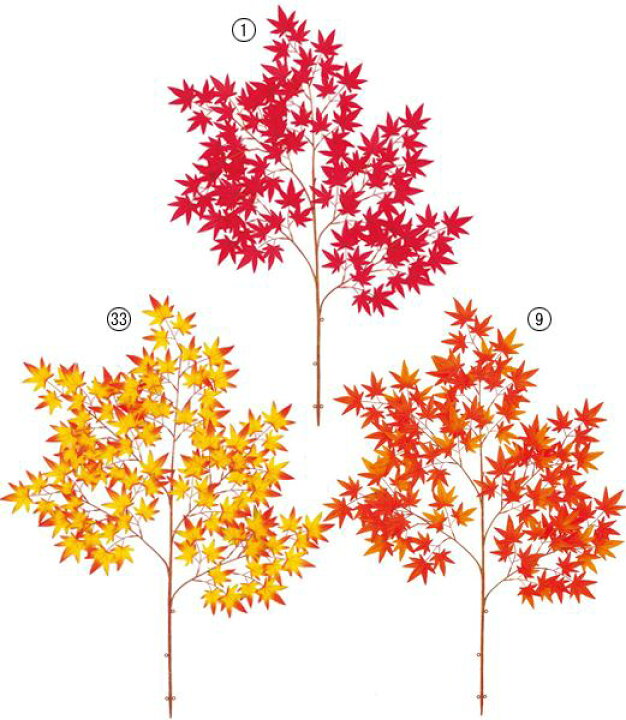 楽天市場 115cm モミジスプレイ 105 Onslesp5134 人工観葉植物 アートフラワー 造花 フェイクグリーン 資材 装飾 飾付 デコレーション 飾り イベント パーティー フラワーアレンジメント 花材 インテリア 店舗装飾 ディスプレイ 室内装飾 飾り付け 秋 モミジ