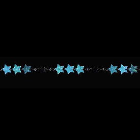 270cm オーロラスタービーズガーランド [ONSTGSR6019]｜クリスマス 装飾 飾付 ディスプレイ イベント クリスマスツリー飾り オーナメント クリスマス飾り パーティー デコレーション 室内装飾 店舗装飾 飾り付け Christmas スター 星 ビーズ ガーランド