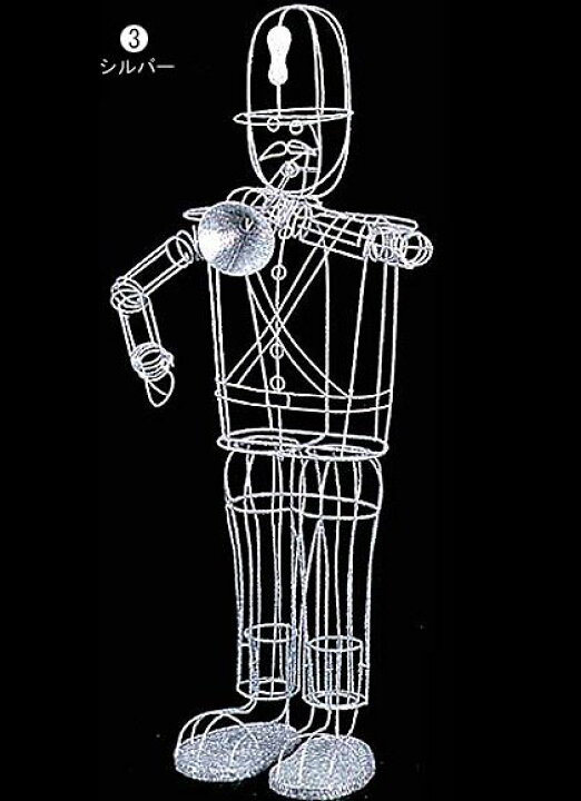 楽天市場】90cm グリッターワイヤートランペットソルジャー 