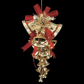 40cm ベルクラスター [ONSDIBL6936] |造花 フェイク 人工観葉植物 クリスマス 装飾 デコレーション ガーランド オーナメント 飾り イベント パーティー フラワーアレンジメント 店舗装飾 ベル クリスマス装飾 室内装飾 クリスマスツリー飾り 飾り付け Christmas