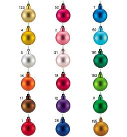 60mm プレミアマットボール(一体成型/ワイヤー付き)　6個入り [ONSPABA6884] |造花 フェイク 人工観葉植物 クリスマス 装飾 デコレーション ガーランド オーナメント 飾り イベント パーティー フラワーアレンジメント 店舗装飾 室内装飾 クリスマスツリー飾り 飾り付け