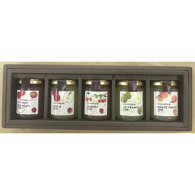 果物の美味しさを活かしたフルーツジャム 山形 「たかはた果樹園」 フルーツジャム5個セット[SHS3470030]