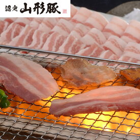 山形豚 バラ焼肉（600g） 山形県食肉公社認定 SHS7240106 |豚肉 肉加工品 焼肉 お中元 父の日 快気祝い
