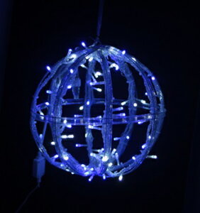 LED�{�[�����C�g�iS�jBL/W[MRS15-01511]|�N���X�}�X �N���X�}�X�c���[ �f�R���[�V���� �X�ܑ��� ���� ����� ����t�� ���C�g �d�� �C���~�l�[�V���� LED �{�[�� S �u���[ �z���C�g�y�f�B�X�v���C