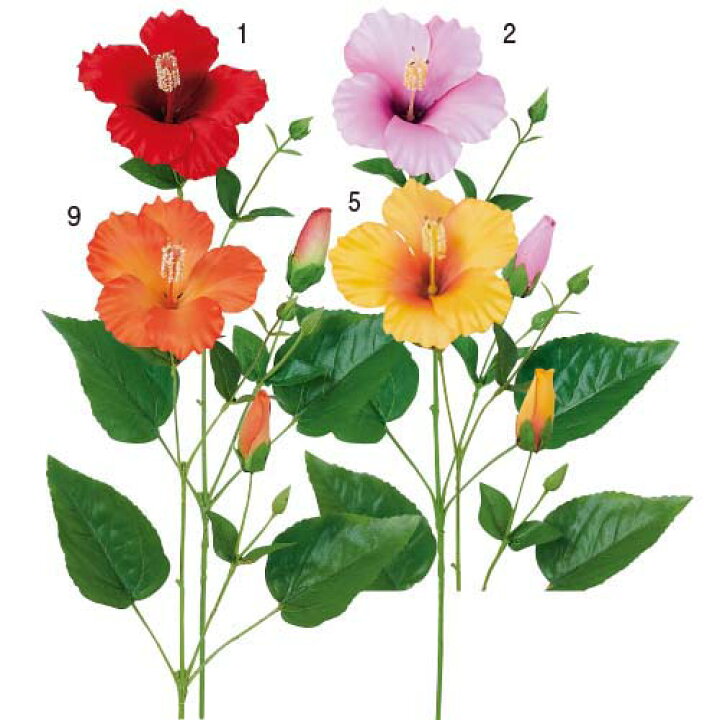楽天市場 75cm ハイビスカス 1 3 Onsflsp3941 人工観葉植物 アートフラワー 造花 フラワー フェイクグリーン 装飾 飾付 小物 デコレーション 飾り イベント パーティー フラワーアレンジメント 店舗装飾 花材 材料 パーツ ディスプレイ 室内装飾 飾り付け 夏