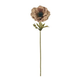 アンティークアネモネ ＃8 BROWN 1本[TDLFM001647-008]|アーティフィシャルフラワー　造花 フラワー（アーティフィシャル） アネモネ【インテリア スワッグ リース アレンジメント アートフラワー ディスプレイ 店舗装飾 】