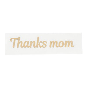 �]�ʃV�[�� Thanks mom 1��[TDLGI000313]|�f�R���[�V�����y�����|�C���g���� �����E���`�[�t �t�����[�A�����W�p �M�t�g���� �f�B�X�v���C �C���e���A�G�� �z