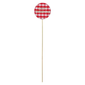 �N���X�}�X�`�F�b�N�s�b�N RED 1��[TDLXP000553]|�f�R���[�V���� �s�b�N�@�K�[�����h �N���X�}�X