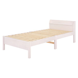 �g���ȒP�@�{�t���V���O���x�b�h �z���C�g�E�H�b�V��[THU3000001069]|�{�t���x�b�h 2���R���Z���g�t �V���O���x�b�h �������f�U�C��