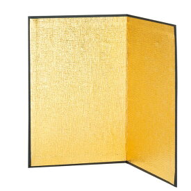 ミニ金屏風 デコレーション オーナメント 置物 お正月 [TDLXJ001023] 代引決済不可|年末年始 正月 正月飾り 店舗装飾 飾り付け 装飾 ディスプレイ 金屏風 2個入り