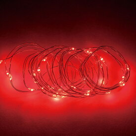 イルミナLEDレッドLED電飾フラワー資材[TDLGI000301-003] 飾り・デコレーション 飾り・オブジェ インテリア・イベント用品 オーナメント ガーデニング用品 プラスチック、銅線ワイヤー　レッド