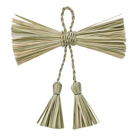 わらふさ飾り ナチュラル アレンジベース ナチュラル素材 お正月 しめ縄 しめ飾り [TDLDO075700-000] インテリアデコレーション イベント用品年末年始 店舗用品 造花飾り 天然素材