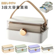北欧デザインの救急箱 たっぷり収納で防災準備 医薬品整理に最適 シンプルで機能的な収納ケース 家庭の安…