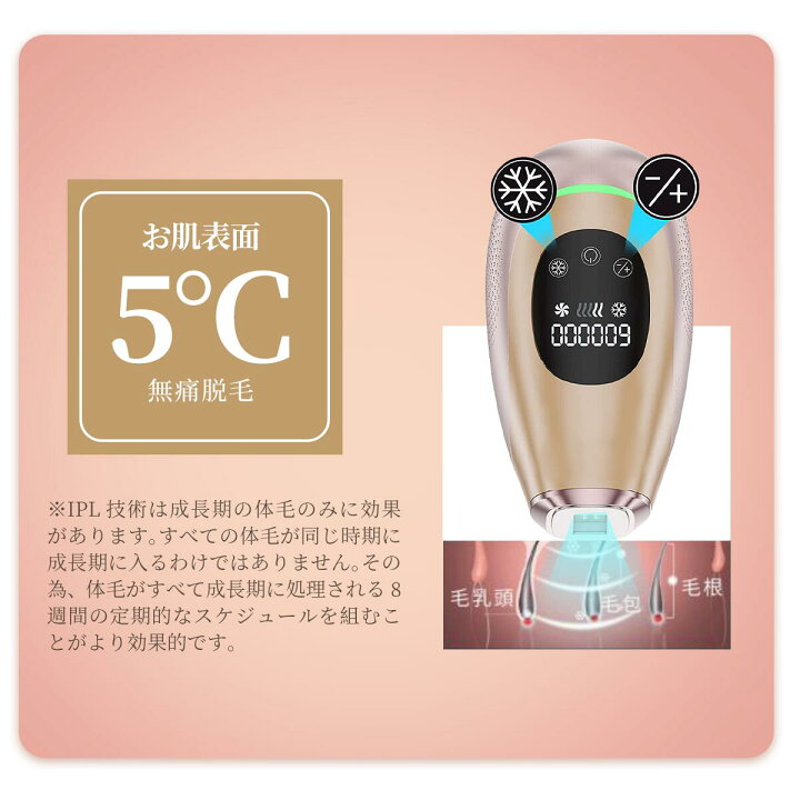 楽天市場】【100%抽選P】【YAMANGU】脱毛器 永久脱毛 IPL光脱毛器 