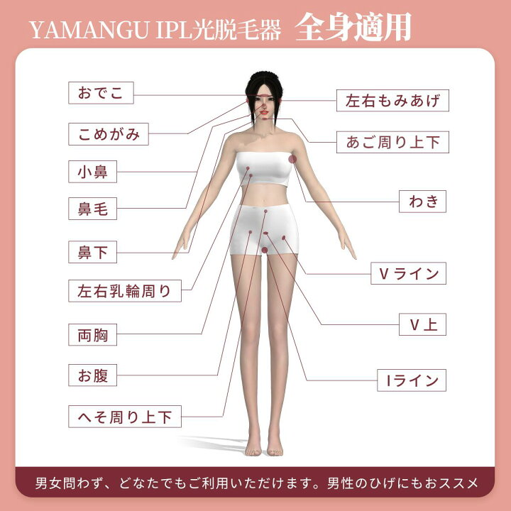 楽天市場】【得々クーポン】【YAMANGU】脱毛器 永久脱毛 IPL光脱毛器 