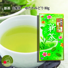 ＼只今、お届け中！／ 新茶 鹿児島産 知覧茶 ゆたかみどり 80g 複数購入で 詰め合わせ 母の日 ギフトもOK 新茶2024 メール便送料無料 安くておいしいお茶 日本茶 ギフト 大切な贈り物