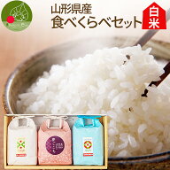 お米 食べ比べ ギフト つや姫 夢ごこち 雪若丸 セット 山形県産 お米 贈答用 化粧箱 敬老の日 美味しい …