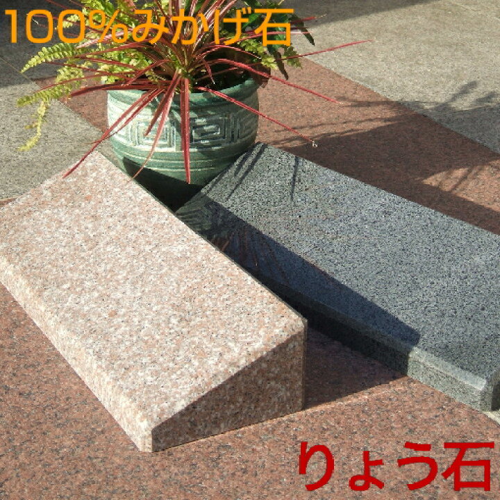 楽天市場】車止め 台形デザイン(50cm) 置くだけ簡単 接着剤不要 工事 