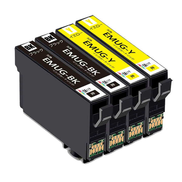 楽天市場】MUG-4CL互換インクカートリッジ エプソンEpson増量ブラック  