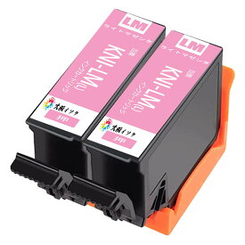 互換インクカートリッジ KNI-LM-Lライトマゼンタ 2本セット 目印:カニエプソン用プリンターインクタンク 対応機種:EP-887AB EP-887AP EP-887AW 純正と併用可能汎用インク増量版 残量表示機能付 ICチップありエプソン用プリンターインクタンク 純正と併用可能汎用インク