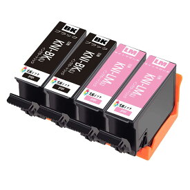 KNI-6CL-L互換インクカートリッジKNI KNI-BK-L KNI-LM-L各2本計4個目印:カニエプソン用プリンターインクタンク 対応機種:EP-887AB EP-887AP EP-887AW 純正と併用可能汎用インク増量版 残量表示機能付 ICチップ付エプソン用プリンターインクタンク 純正と併用可能汎用インク